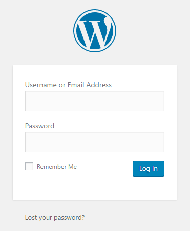 login retrieve password wordpress